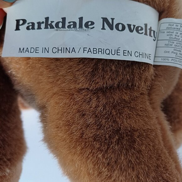 Vintage Collectible Triaminic Parkdale Novelty Plush Teddy Bear Mascot Toy 14'' - Picture 5 of 11